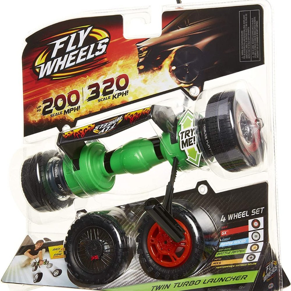 Fly Wheels All Terrain Action Twin Turbo Launcher 🌻